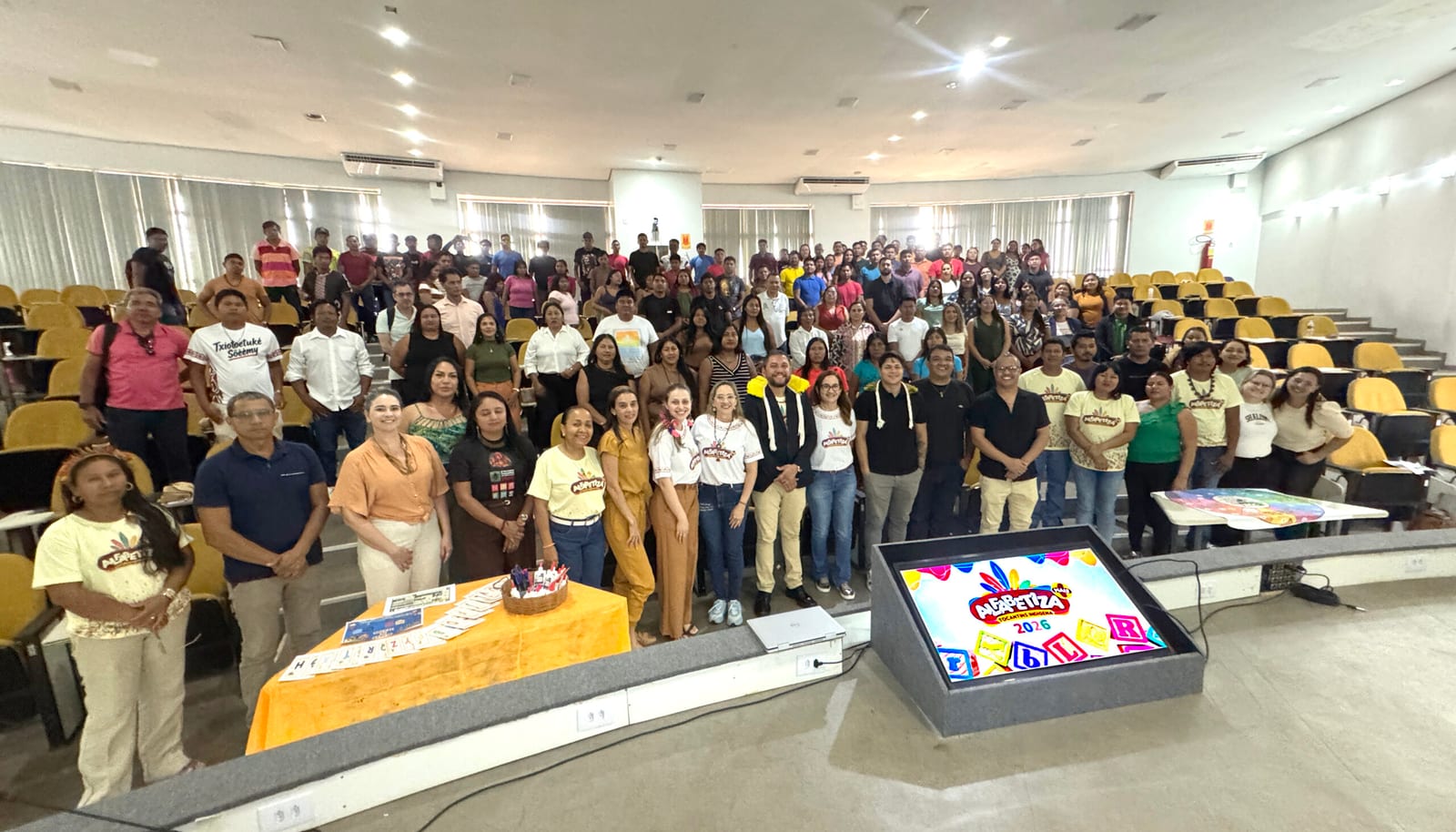 Seduc realiza II Ciclo Formativo do Alfabetiza Mais TO para professores das escolas indígenas com participação do Bico d