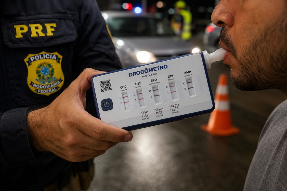 Contran aprova uso do drogômetro em blitze da Lei Seca