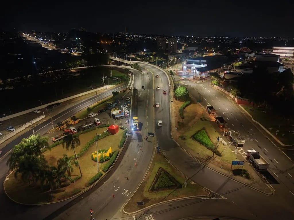Reforma do Viaduto Centenário avança com recuperação do pavimento em Americana