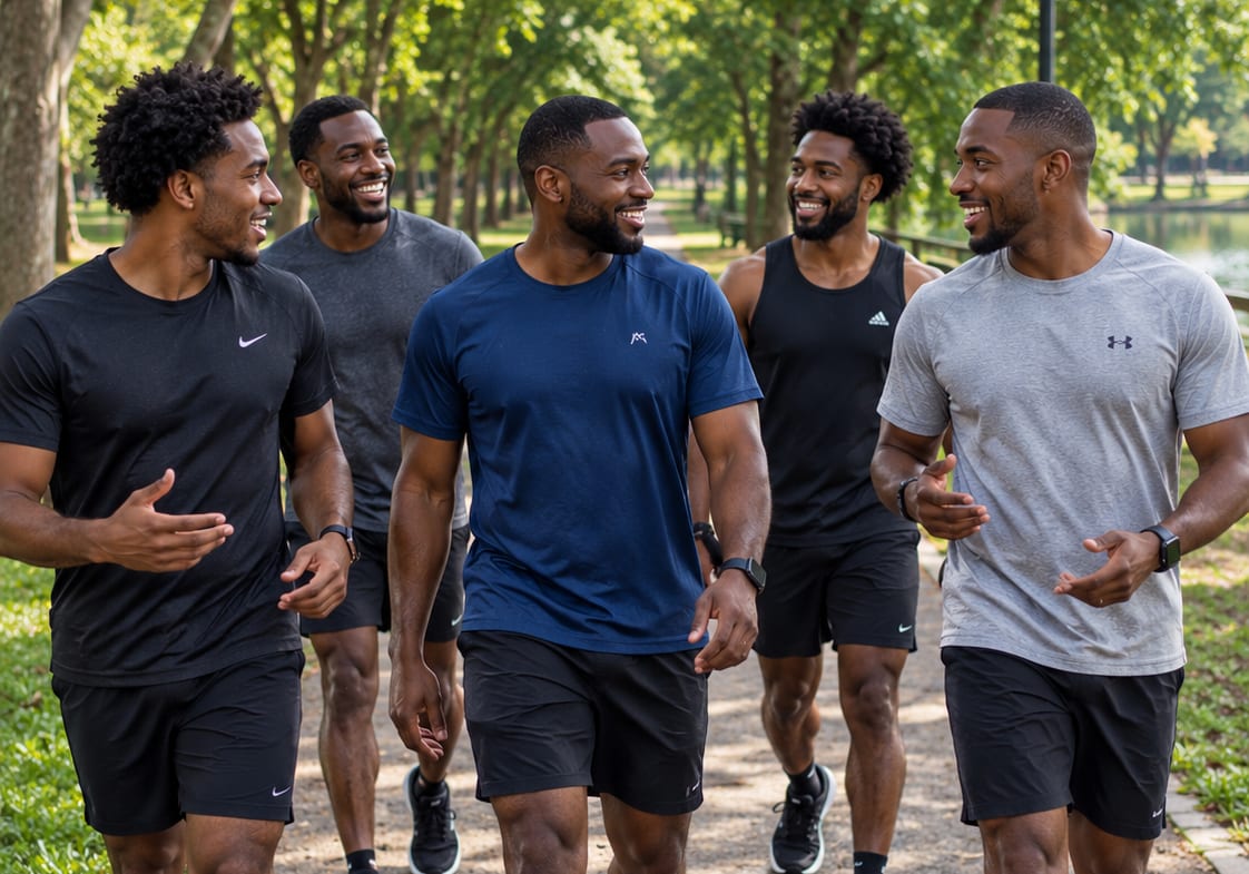 Entre Vinhos & Afetos promove caminhada entre homens negros no Parque Ibirapuera