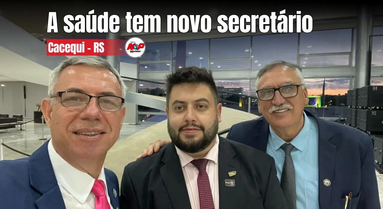Juliano Pedron é nomeado secretário de Saúde de Cacequi