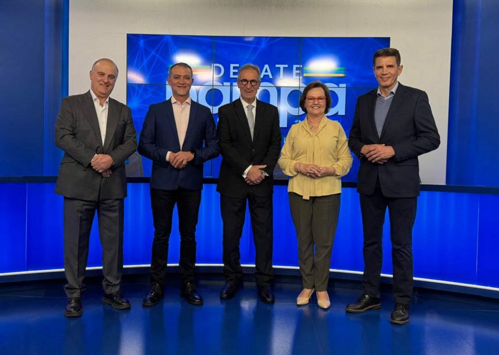 Vices colocam propostas frente a frente em debate na Rede Pampa