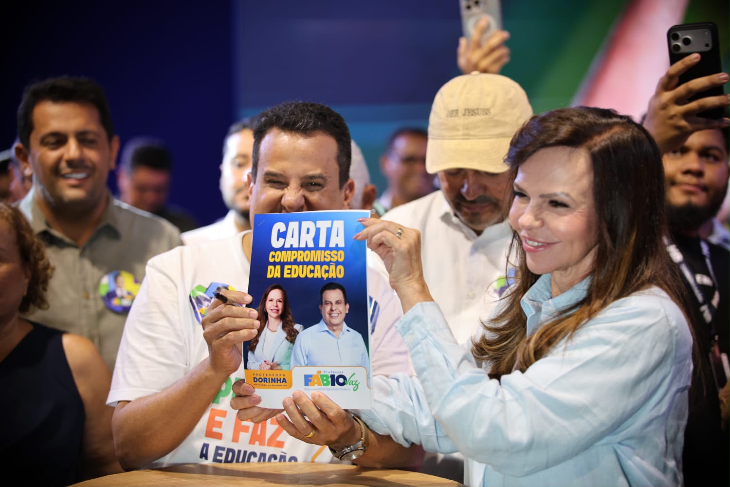 Fábio Vaz e Dorinha firmam pacto pela educação no Tocantins