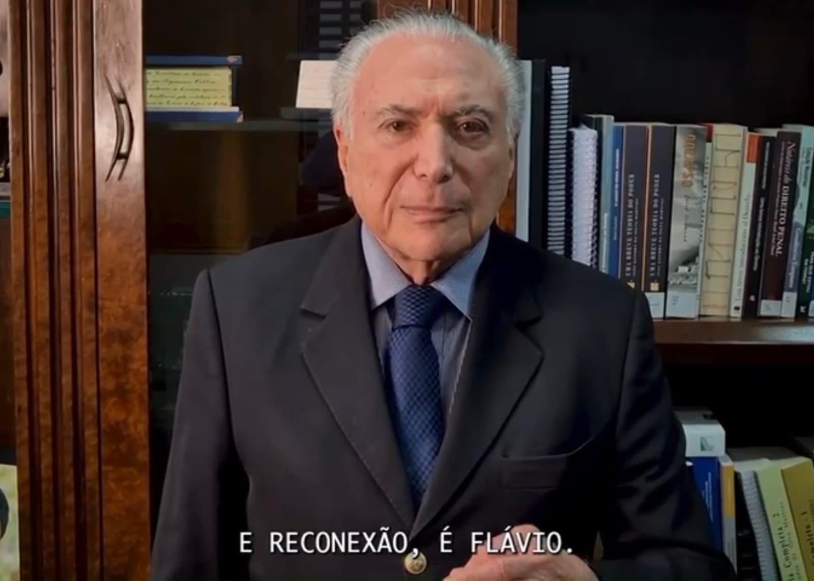 Temer confirma apoio a Flávio Bolsonaro no segundo turno: “O povo brasileiro deixou claro que deseja mudança”