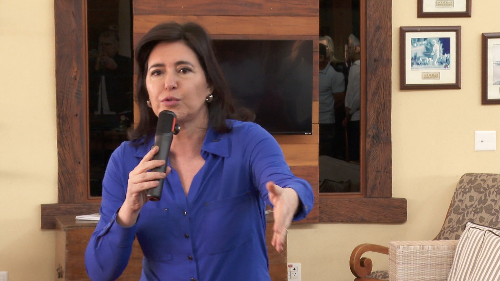 Tebet critica emendas secretas e feminicídios em SP