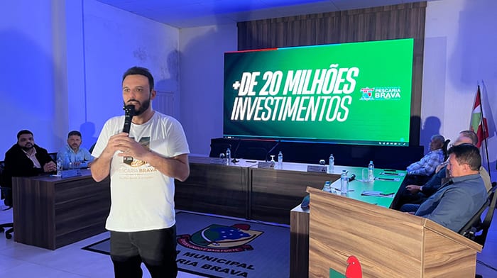 Pescaria Brava anuncia R$ 20 milhões em obras e app de transporte