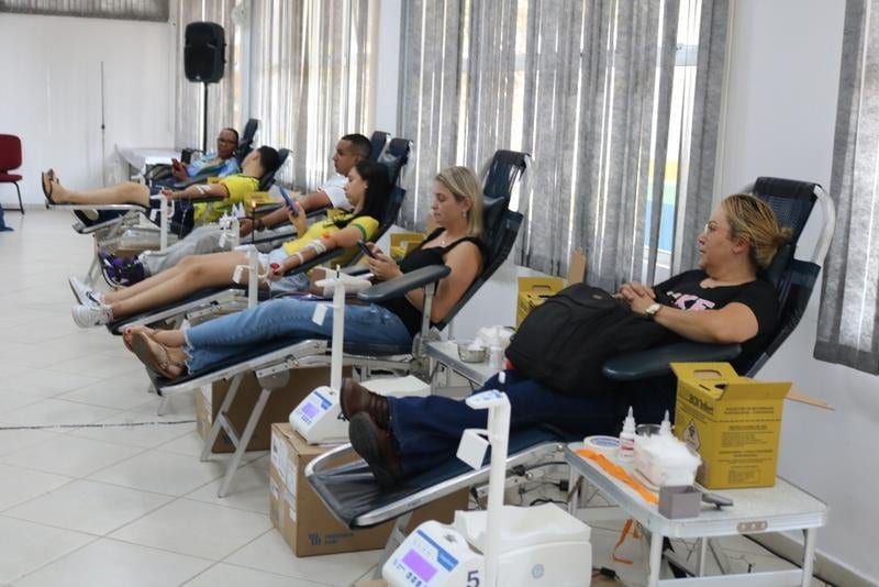Campanha de Doação de Sangue é realizada na Prefeitura de Itapecerica da Serra