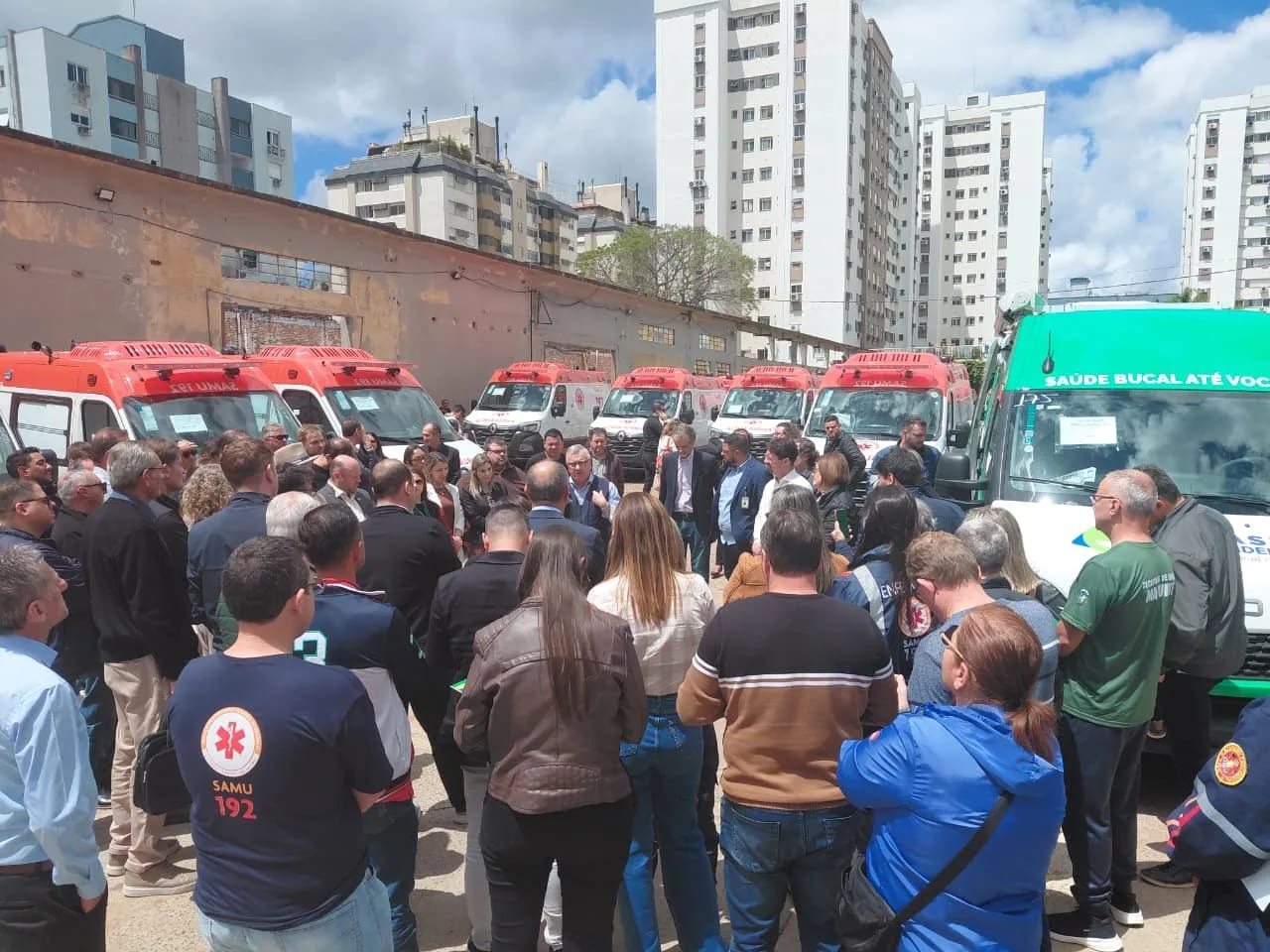 Governo federal envia 20 ambulâncias do Samu ao RS; investimento de R$ 6 milhões