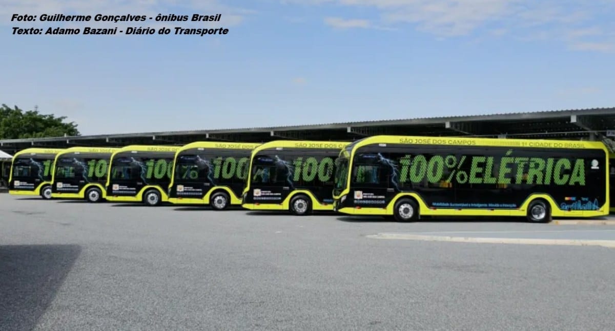 Locação de ônibus elétricos: como funciona o modelo de São José dos Campos e o que outras cidades precisam avaliar