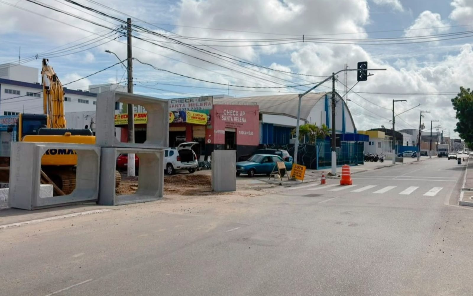 Obras afetam trânsito em avenidas na Zona Norte de Aracaju