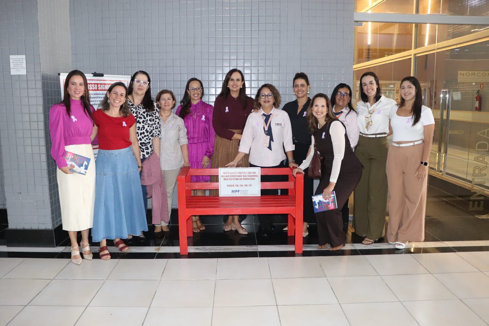 MPF participa de ação do Agosto Lilás no MPT de Alagoas