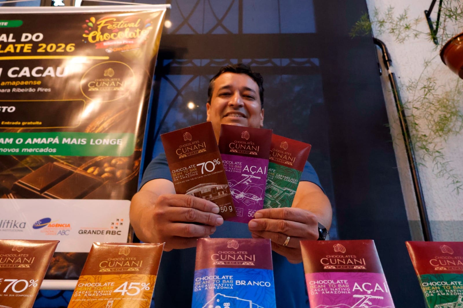 Festival do Chocolate by Chocolândia recebe pela primeira vez chocolates artesanais da Amazônia com sabores do Amapá