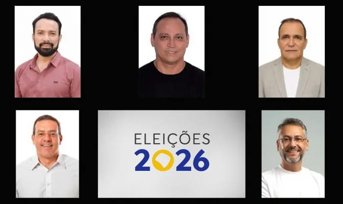 Cinco candidatos disputam o governo do Amapá em 2026