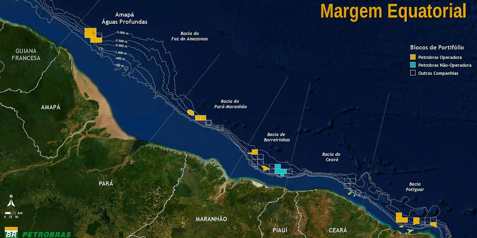 MPF recorre contra perfuração de petróleo na margem equatorial