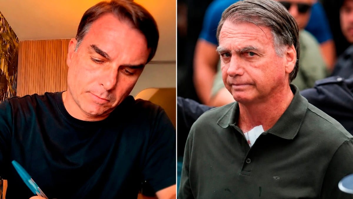 Após decisão de Moraes, Flávio Bolsonaro anuncia visita ao pai na terça (13)