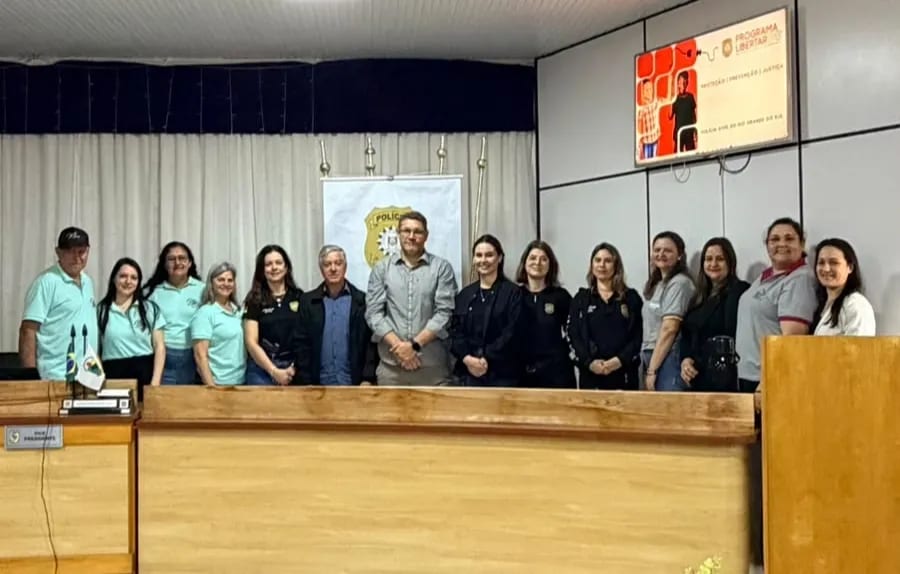 Polícia Civil apresenta o Programa Libertar à rede de proteção de São Pedro das Missões
