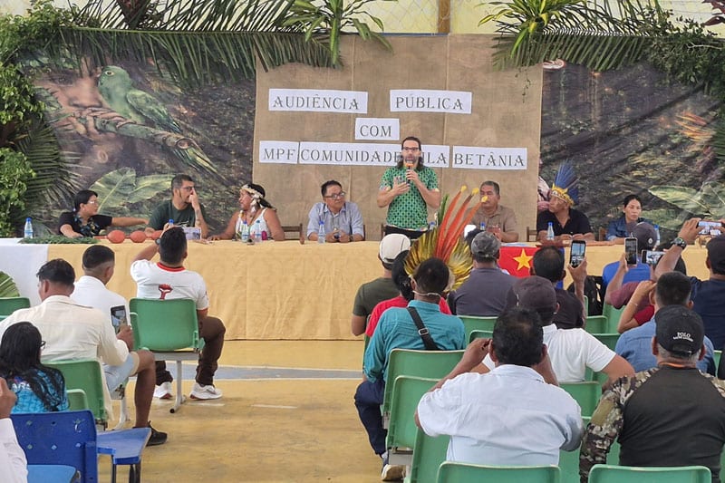 MPF registra demandas de 40 lideranças indígenas em visita a Santo Antônio do Içá (AM)
