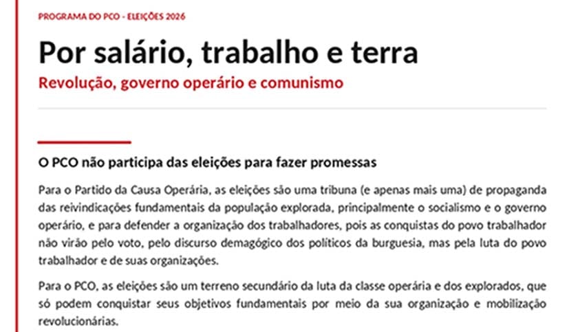 Cesar Pontes (PCO) é o 7º candidato ao governo do RS e fecha série de programas