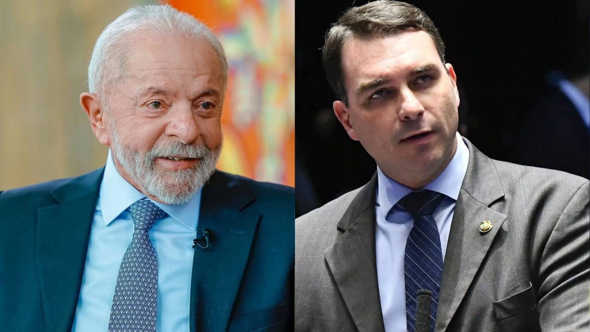 Lula tem 42% no 1º turno; segundo turno com Flávio segue empatado