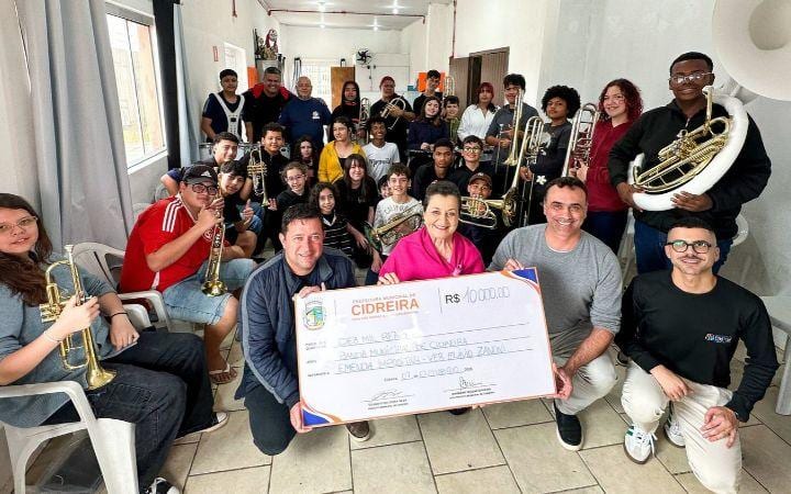 Prefeitura de Cidreira investe na Banda Municipal e fortalece a cultura do município!
