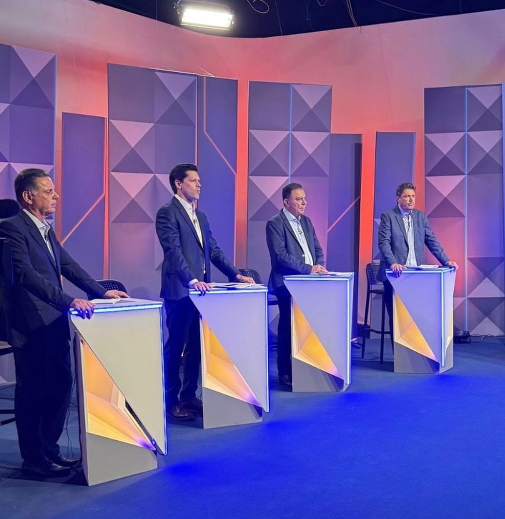 Debate final entre candidatos ao governo de Goiás ocorreu em 29 de setembro