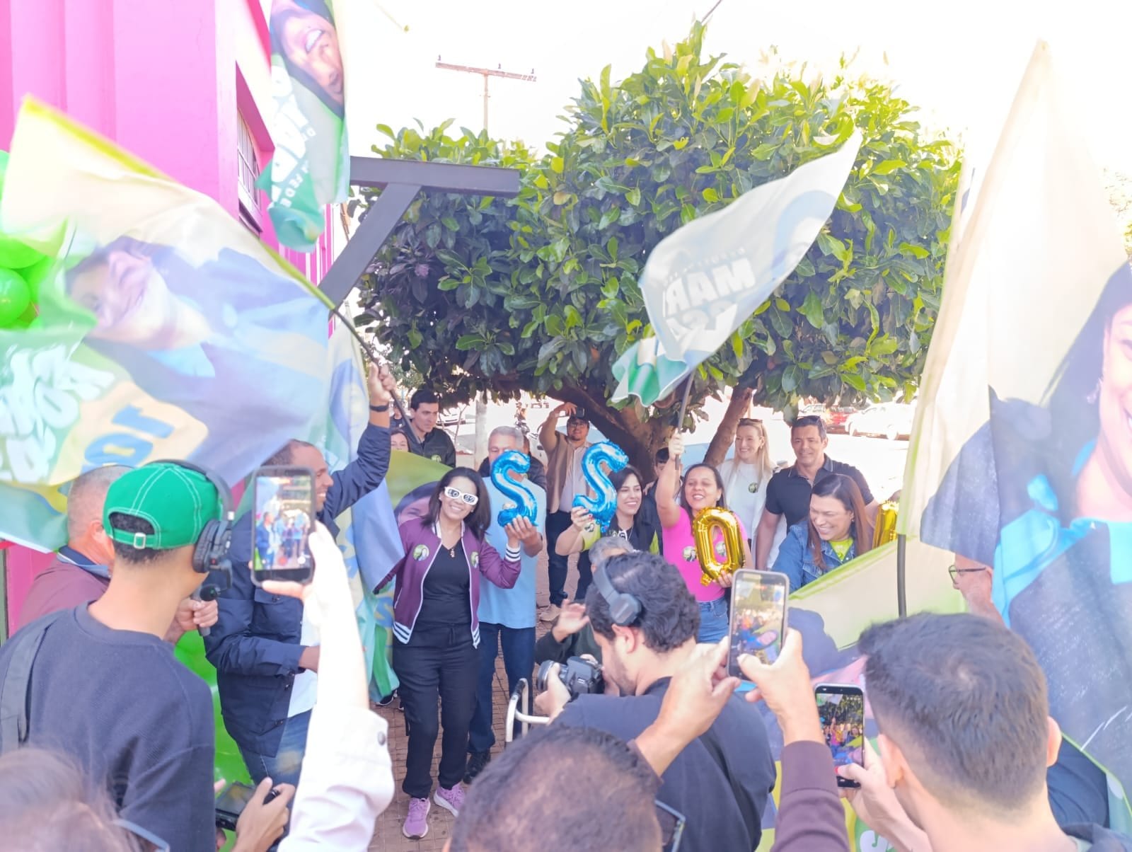Maria Rosas inaugura comitê de campanha em Palmital