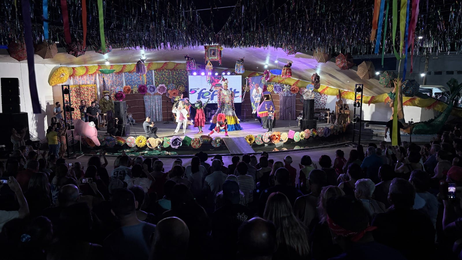 5º FEFOLT é marcado por grande público, diversidade cultural e sucesso de visitantes