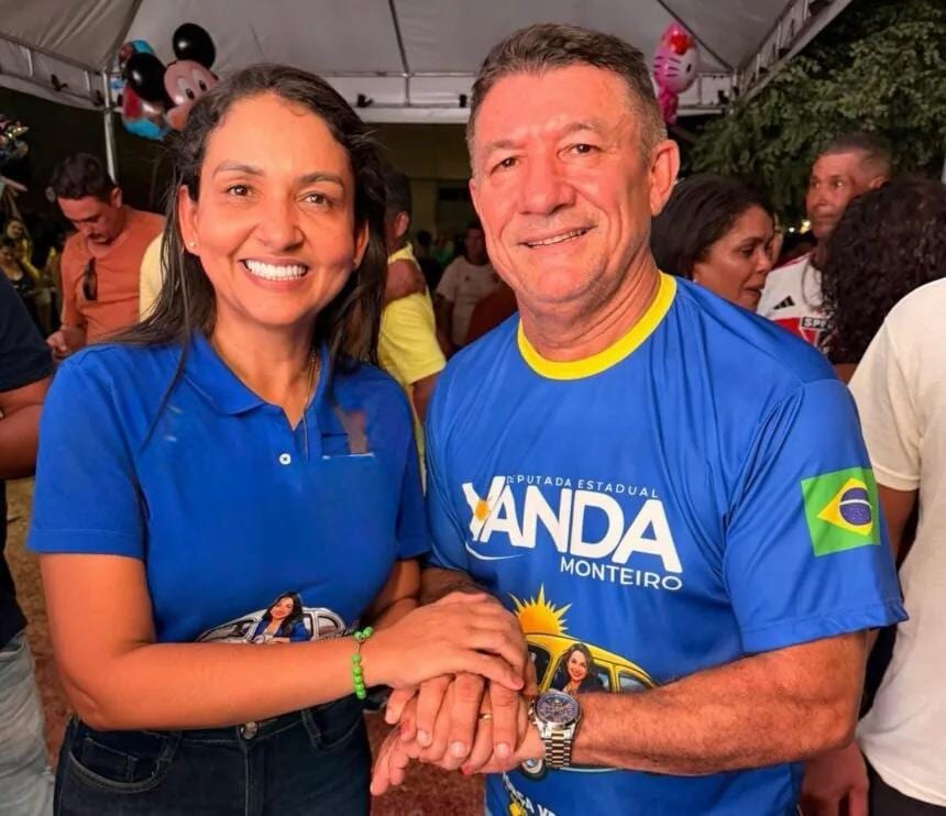 Vanda Monteiro e Márcio Reis Definem Apoio para o 2º Turno do Governo do Tocantins em Evento Hoje