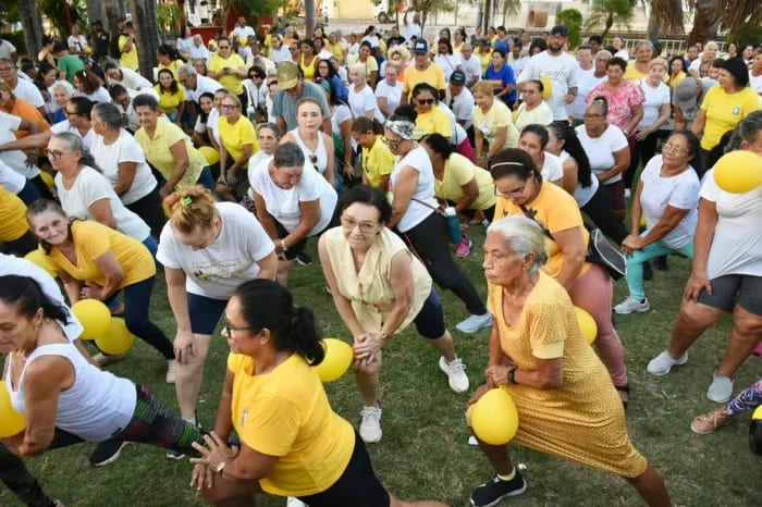 “Me tirou das dores e do sedentarismo”: evento no Parque Mutuca abre Setembro Amarelo e celebra impacto da atividade fís