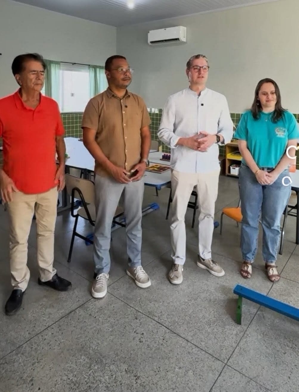 Dr. Lucas entrega CREEI (antigo CEMEI) reformado no Jardim Brasília