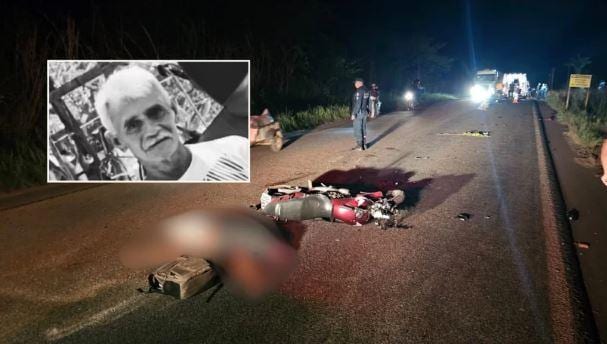 Colisão entre motocicletas resulta em morte em São Geraldo do Araguaia