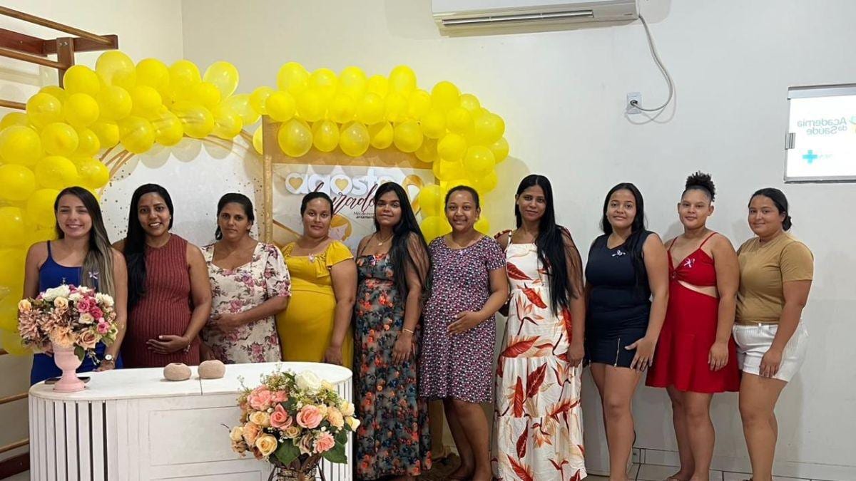 Goianorte promove ação de conscientização sobre amamentação e enfrentamento à violência contra a mulher