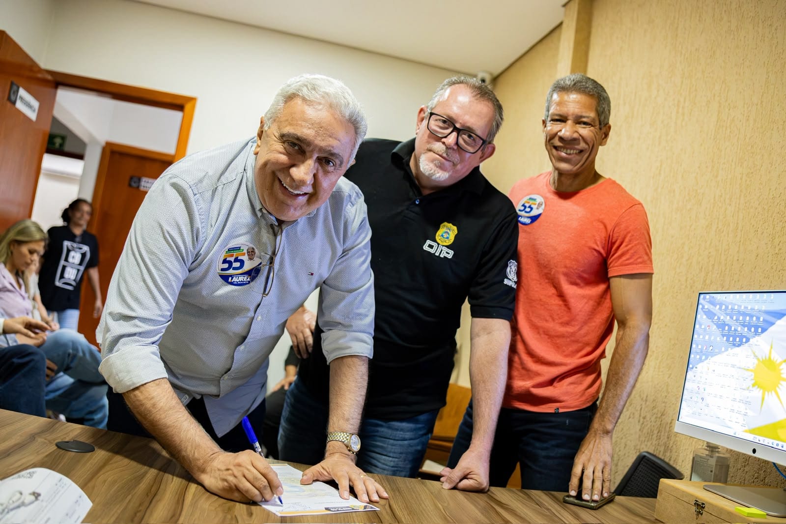 Laurez confirma compromisso com a Polícia Civil e defende autonomia