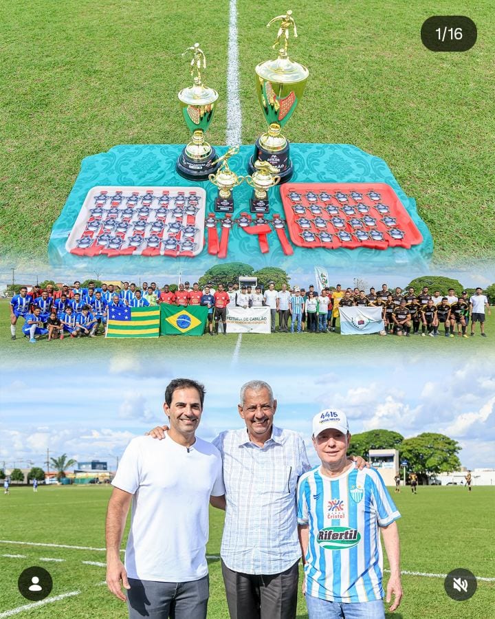 Parabéns, ao Nordestinos e ao Entre Amigos pela grande final da 3ª Divisão do Campeonato Catalano de Futebol Amador!