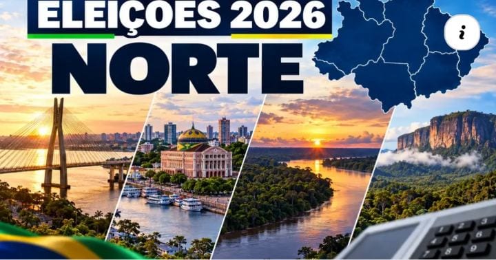 Segundo turno das eleições 2026 no Norte do Brasil