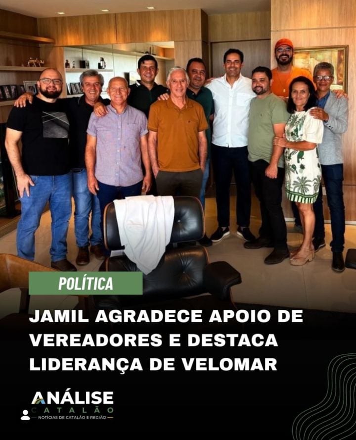 #politica | Jamil Calife reúne vereadores em Catalão e reafirma liderança política de Velomar Rios.
