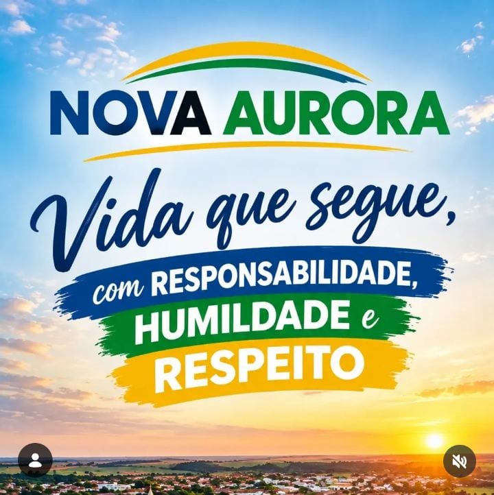 NOTA À POPULAÇÃO DE NOVA AURORA