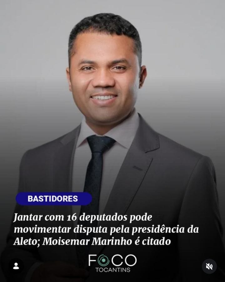 Informações de última hora (nosso parceiro @direitajovemaraguaina ) que circulam nos bastidores políticos do Tocantins a