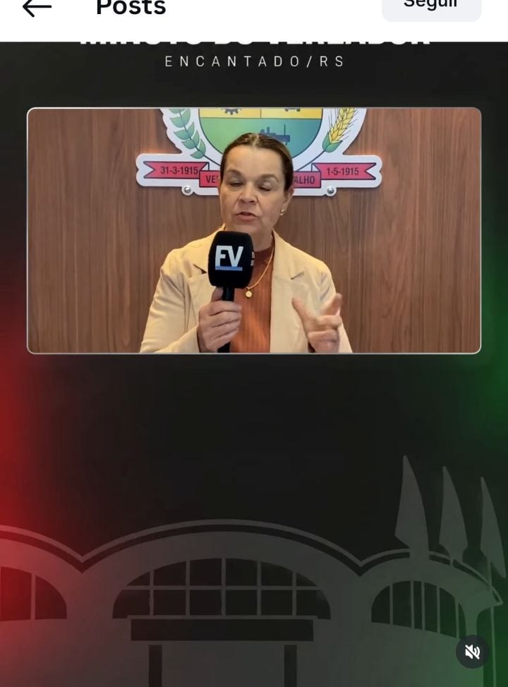 Joanete Cardoso anuncia envio do Plano Diretor de Encantado à Câmara