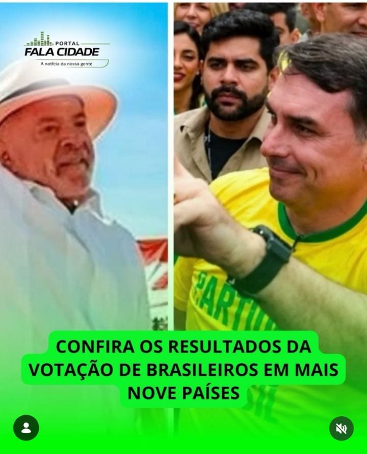CONFIRA OS RESULTADOS DA VOTAÇÃO DE BRASILEIROS EM MAIS NOVE PAÍSES