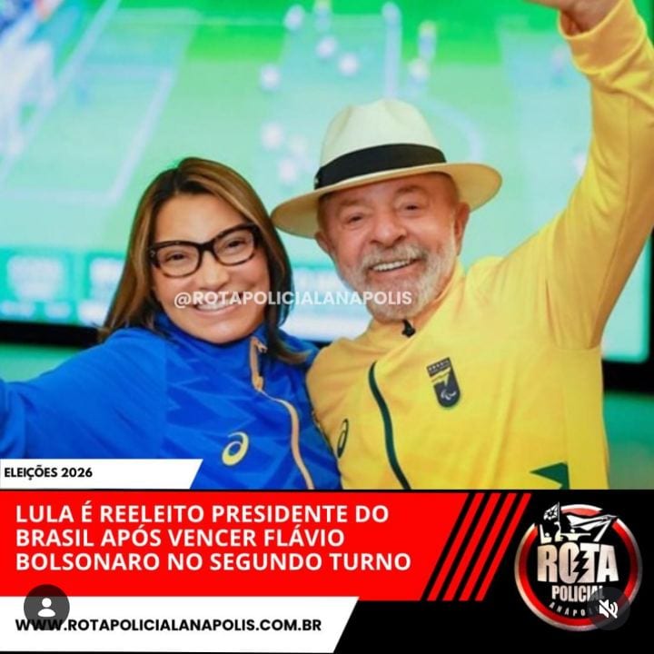 LULA É REELEITO PRESIDENTE DO BRASIL APÓS VENCER FLÁVIO BOLSONARO NO SEGUNDO TURNO