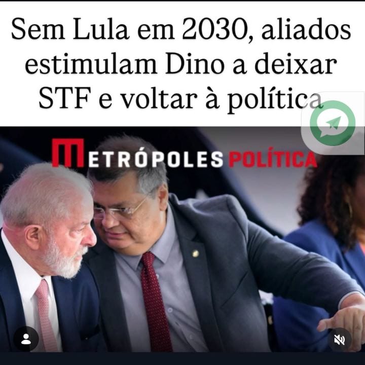 Com Lula (PT) reeleito e impossibilitado de concorrer em 2030, aliados do ministro Flávio Dino defendem que ele deixe o