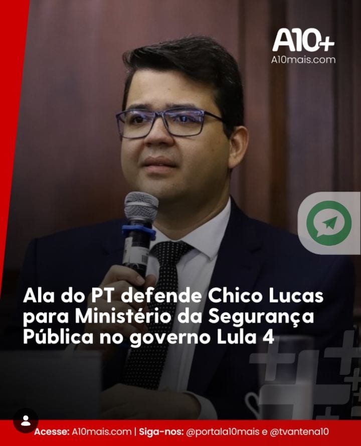 Outro piauiense está entre os nomes cotados para compor uma pasta no quarto mandato do presidente Luiz Inácio Lula da Si