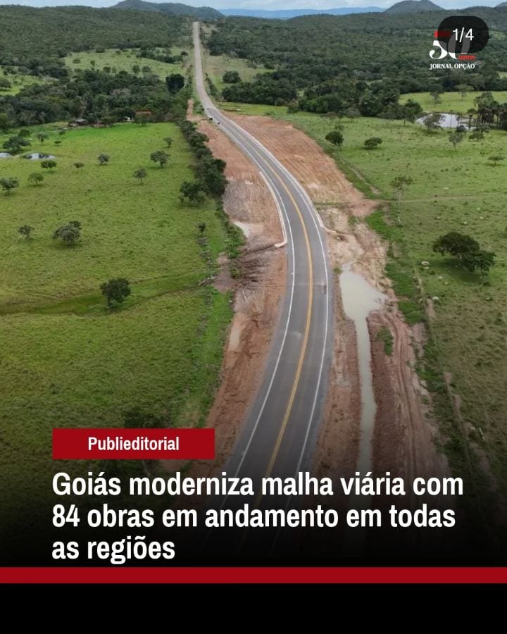 Da pavimentação de rodovias no Sudoeste à ampliação da rede de saúde no interior, o Governo de Goiás executa obras que t