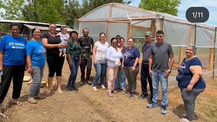 CURSO DE PRODUÇÃO DE HORTALIÇAS EM ESTUFAS REÚNE 13 PARTICIPANTES EM PANTANO GRANDE