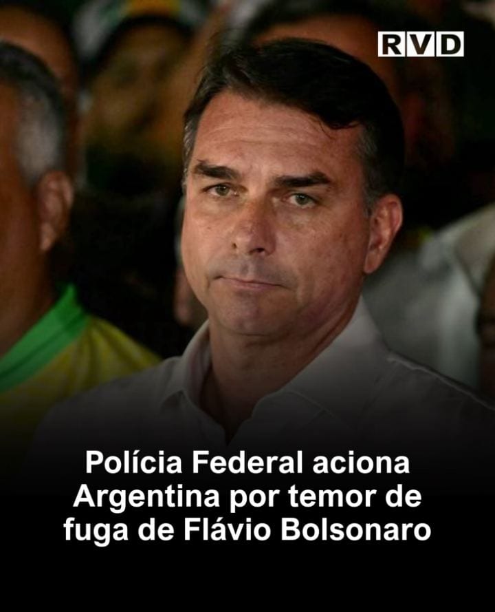 A Polícia Federal acionou autoridades da Argentina nesta terça-feira (27) para investigar se o senador Flávio Bolsonaro