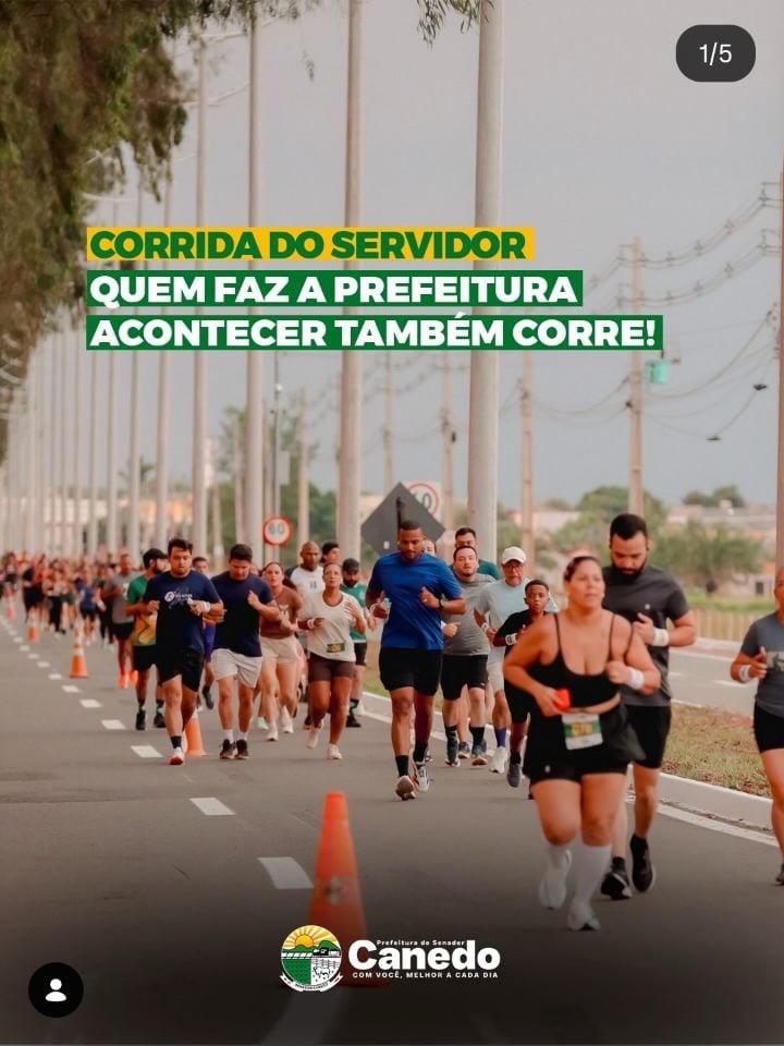 A Corrida do Servidor foi mais uma ação que agitou a 2ª edição da Semana do Servidor!