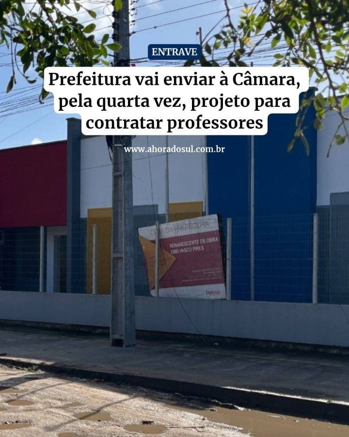 Emei Vasco Pires pronta, mas fechada há cinco meses em Pelotas