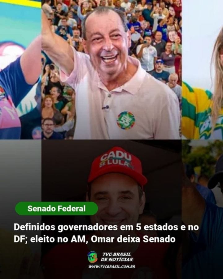Foram definidos neste domingo (25) os governadores das seis unidades da federação cujas disputas tiveram segundo turno.