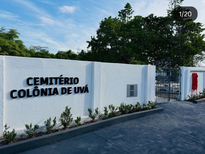 COLÔNIA DE UVÁ RECEBE CEMITÉRIO REFORMADO!
